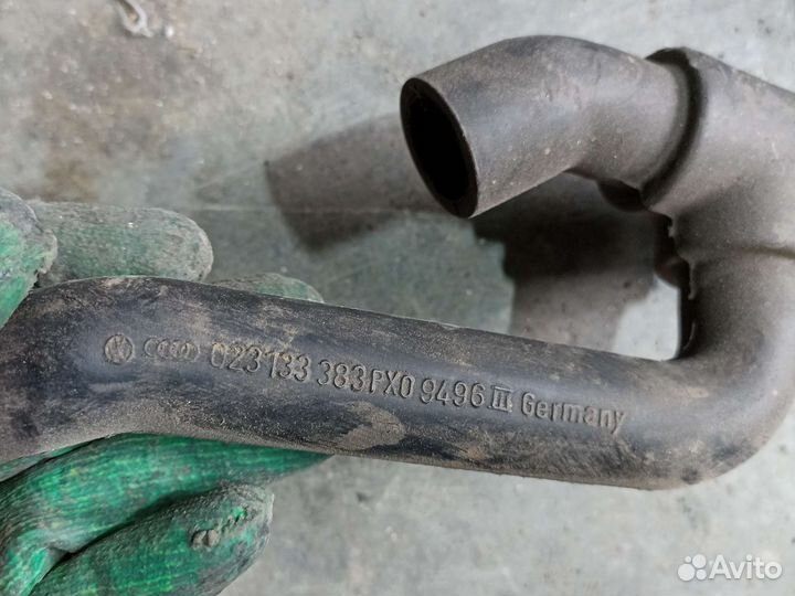 Патрубок клапана холостого хода vw t4