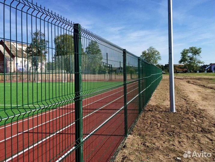 Забор 3D, сетка 3Д