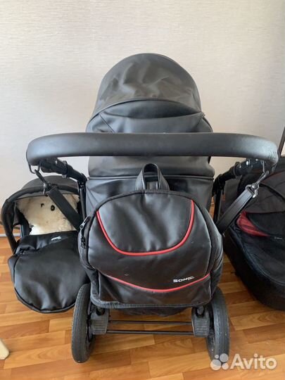 Детская коляска 3 в 1 verdi sonic pro