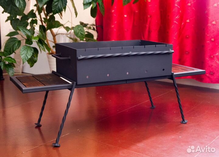 Разборный мангал в стиле лофт