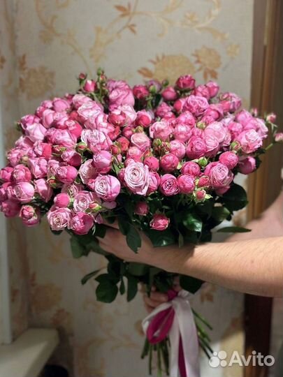 Розы кустовые премиум