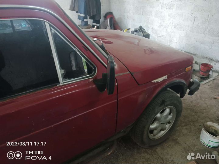 LADA 4x4 (Нива) 1.6 МТ, 1983, битый, 120 000 км