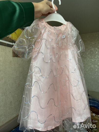 Платье для девочки 92
