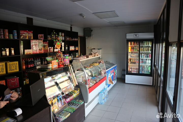 Магазин продуктов в центре города