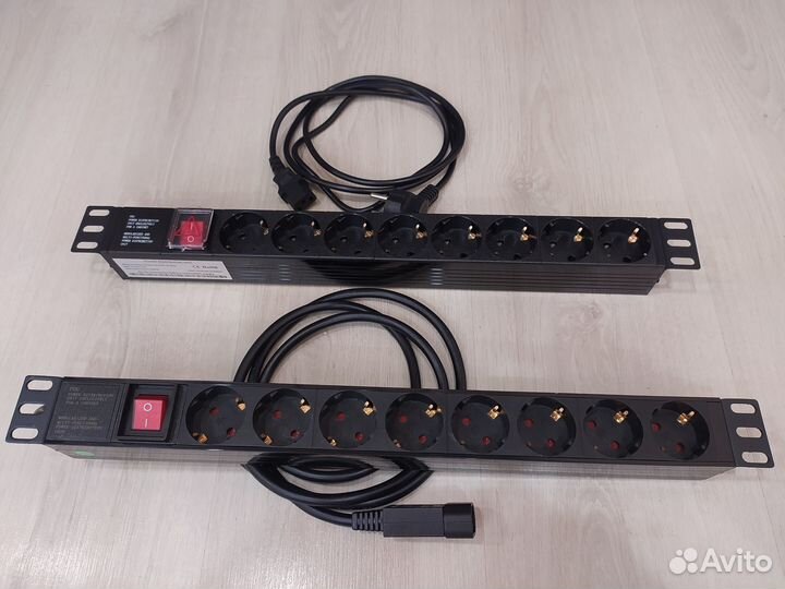 Блок розеток в стойку