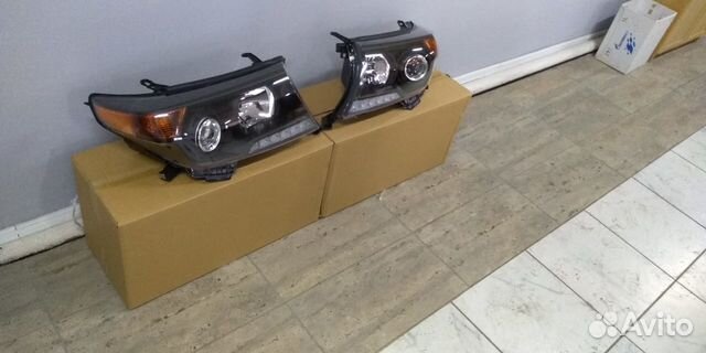 Фары браунстоун на Ланд Крузер 200