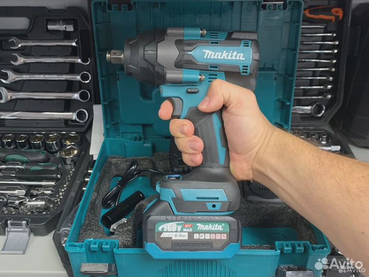 Гайковерт аккумуляторный makita 2000Нm. Новый