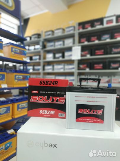 Аккумулятор 50Ah Solite 470A 65B24R прямой