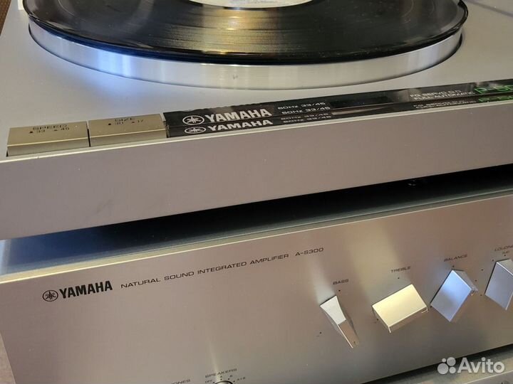 Yamaha Hi-Fi виниловый комплект