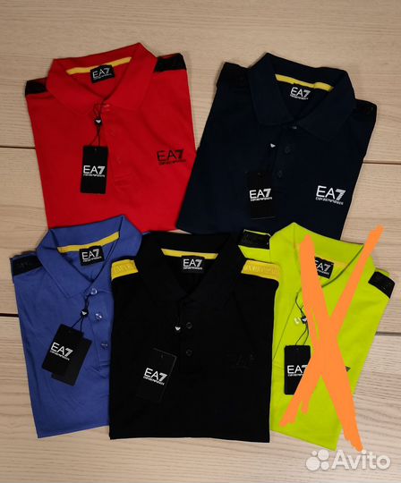 Новое поло EA7 Emporio Armani оригинал