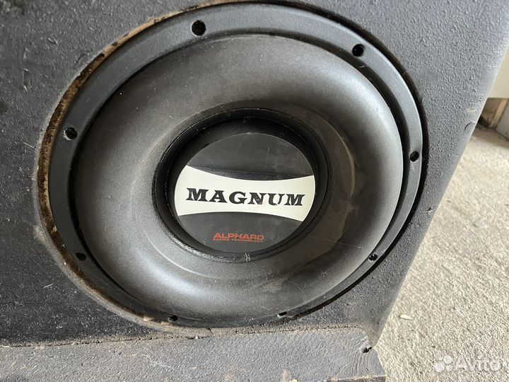 Сабвуферы alphard magnum