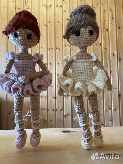 Куколка-балеринка крючком