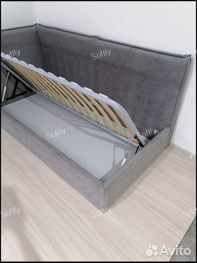 Детская кровать угловая