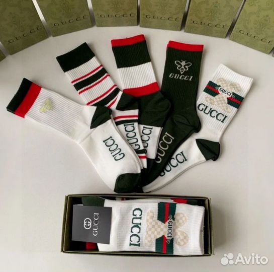 Носки Комплект Новые Gucci