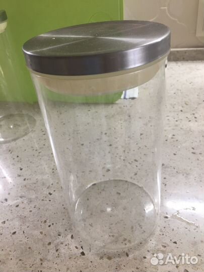 Банка стеклянная для хоанения продуктов