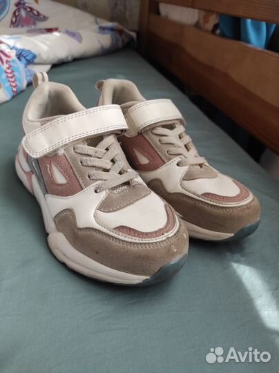 Кроссовки котофей, на девочку, 33 размер