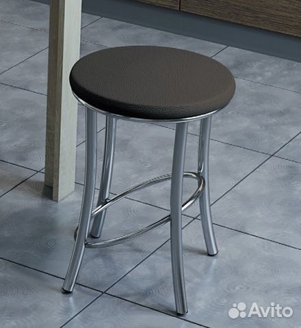 Табуреты хром 