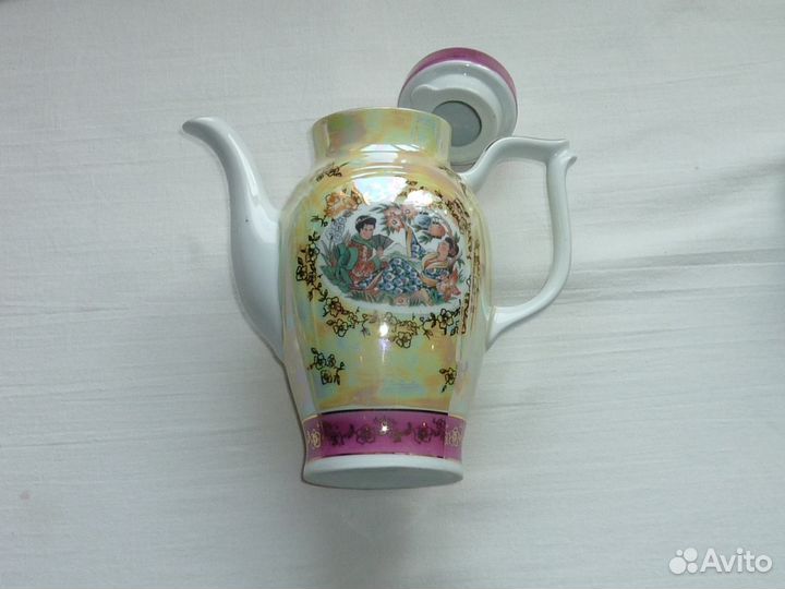 Фарфоровый кофейный сервиз гдр