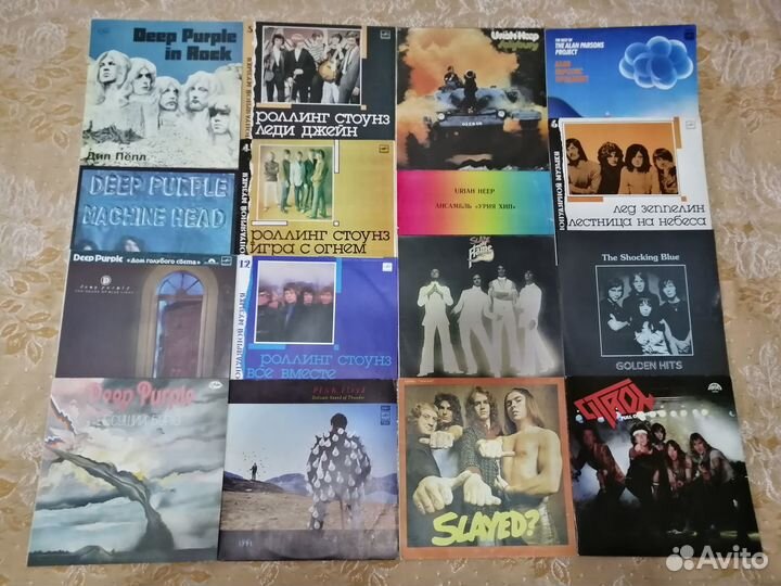 Виниловый пласт Запад:rock/POP:Группы,Певцы,Певицы