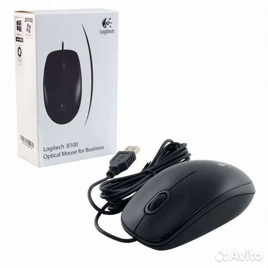 Продаётся манипулятор мышь Logitech Optical B100