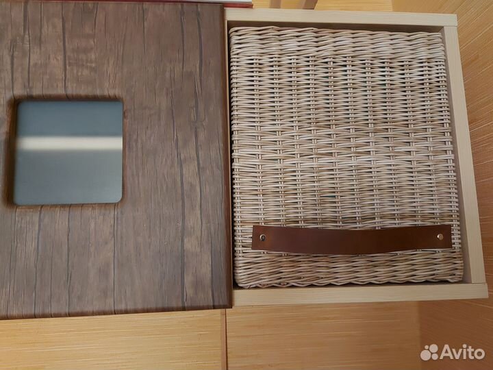 Короб для хранения плетёный из эколозы