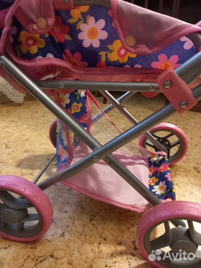 Коляска-трансформер для кукол
