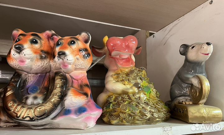 Копилки гипс