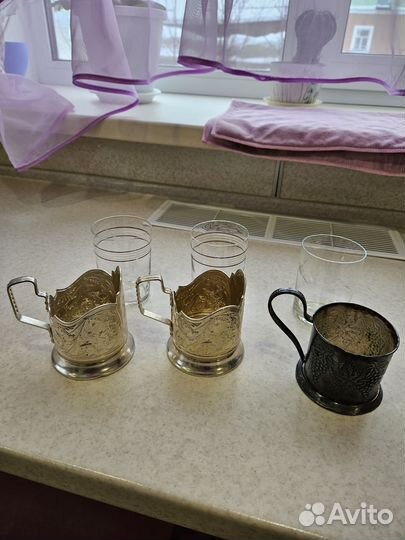 Подстаканник алюминиевый