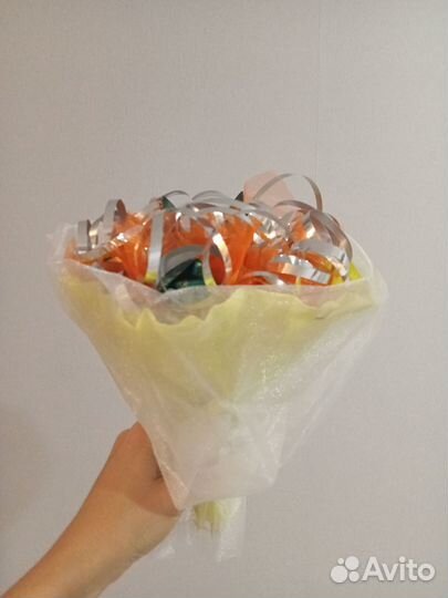 Сладкие букеты из конфет