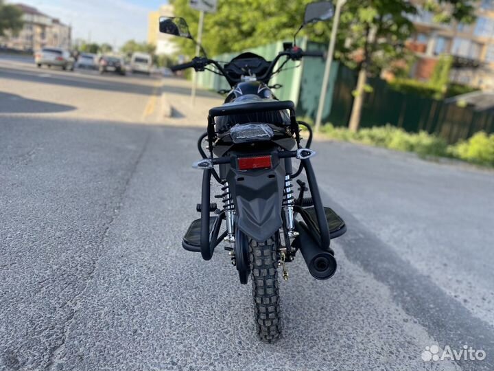 Новый мопед alpha RS11 (110 кубов) чёрный глянец