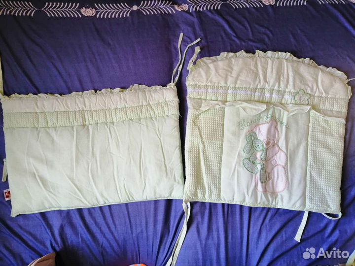 Бортики в детскую кроватку