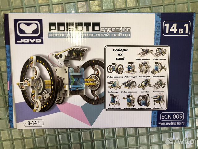 Конструктор на солнечной батарее Solar Robot