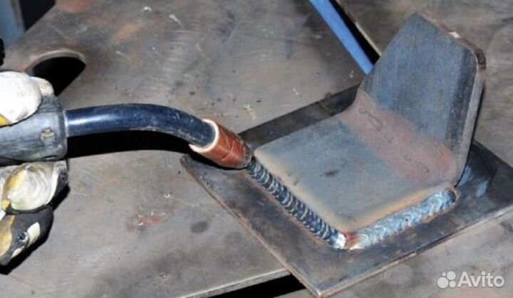 Сваршик, Сварочные работа полуавтомат