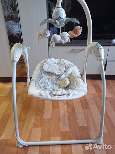 Детские электронные качели для новорожденных