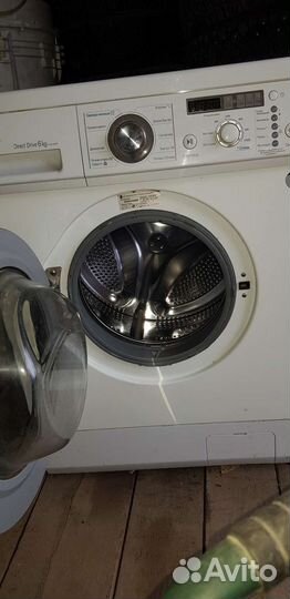 Стиральная машина бу lg 6 кг