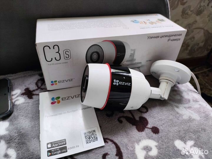 Видеонаблюдение Ezviz С3s c wi-fi