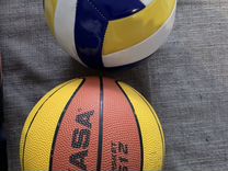 Волейбольный мяч и мяч для баскетбола
