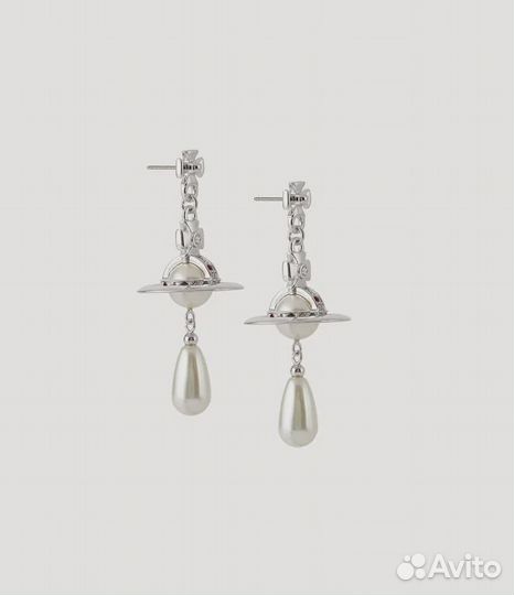 Серебряные серьги Vivienne Westwood