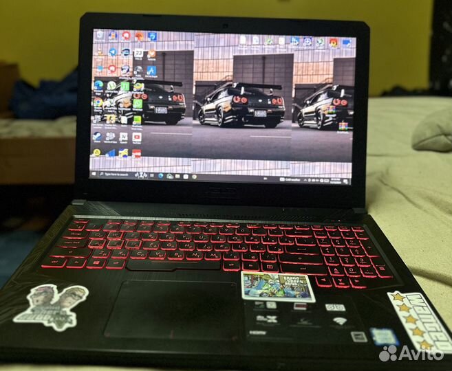 Игровой ноутбук asus FX504