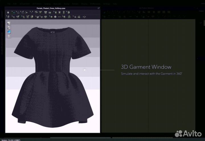 CLO 3D 7.3 2024 для моделирования одежды