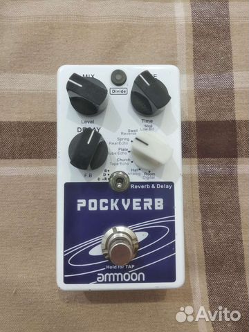 Гитарная педаль amoon pockverb reverb & delay купить в Санкт-Петербурге ...