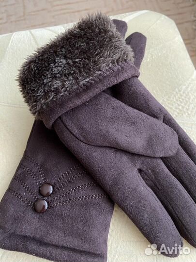 Перчатки женские новые теплые