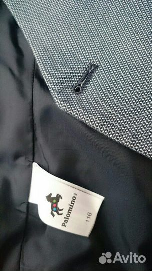 Белая рубашка и жилет на 116,са(Германия)