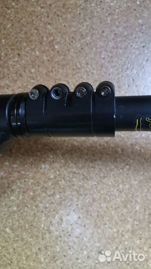 Самокат трюковый Duker 303 black/yellow 1/4