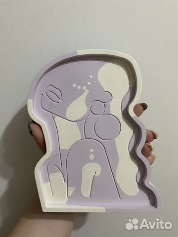 Подставки под украшения из гипса