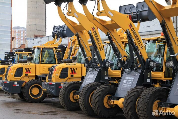 Фронтальный погрузчик Worker ZL30, 2023