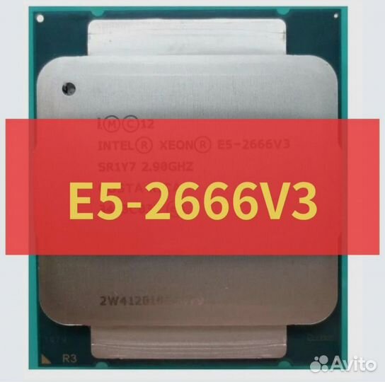 Процессор Intel xeon E5 2666v3