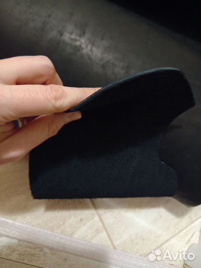 Натуральная кожа Юфть 1,4-1,6мм Черный и Орех