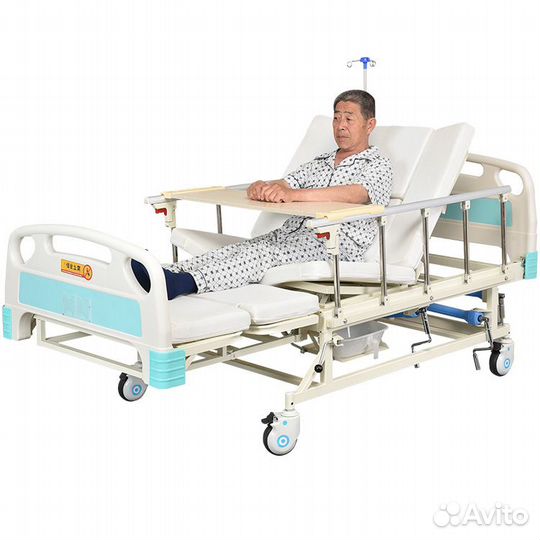 Медицинская кровать для лежачих больных туалет Е45