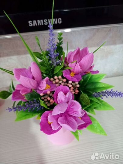 Букет из мыла ручной работы